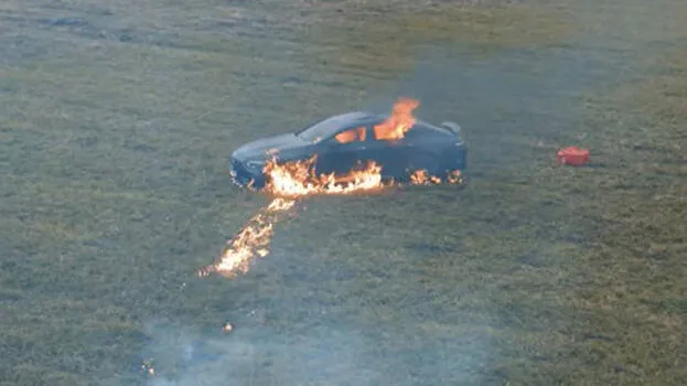 mercedes-burned