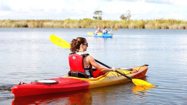 kayaking