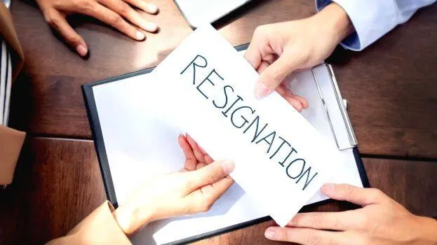 resign