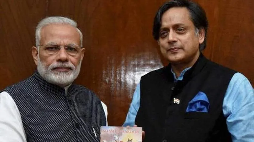 modi-and-tharoor-