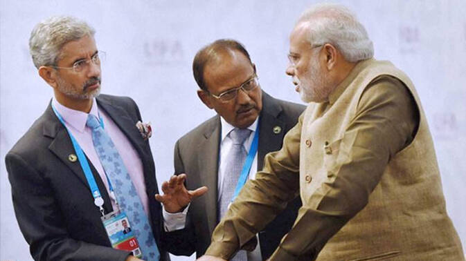 jaisankar-doval-modi jaisankar-doval-modi