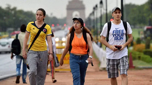 tourists