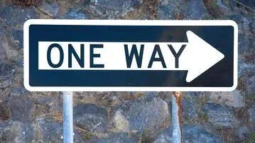 one-way