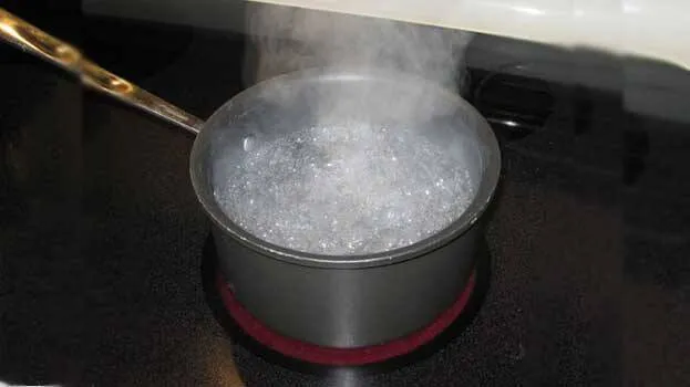 boiled-water