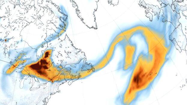 Canada Faces Record-Breaking Forest Fire: Satellite Images Show Massive Impact