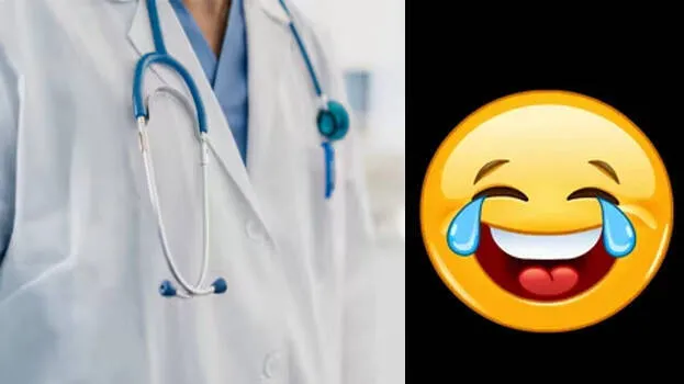 laughing