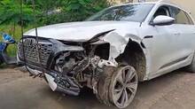 three-injured-after-bjp-chiefs-sons-luxury-car-hit-three-cars-and-scooters