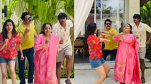 krishnakumar-dancing-with-famil-reels-viral