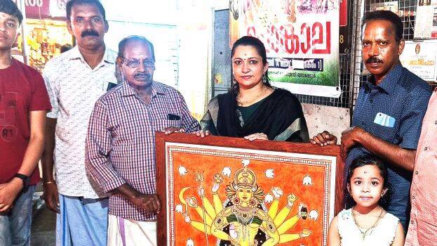 bhagavathi-painting-