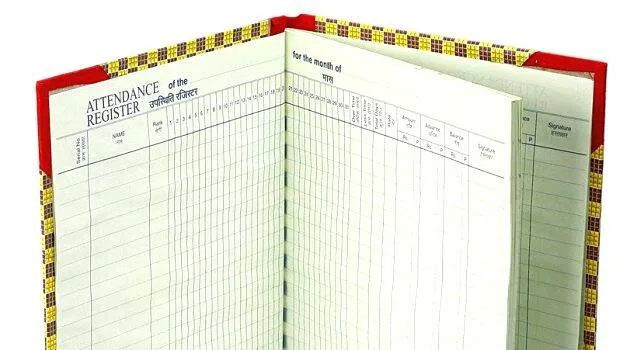 attendance-book