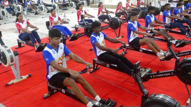 rowing