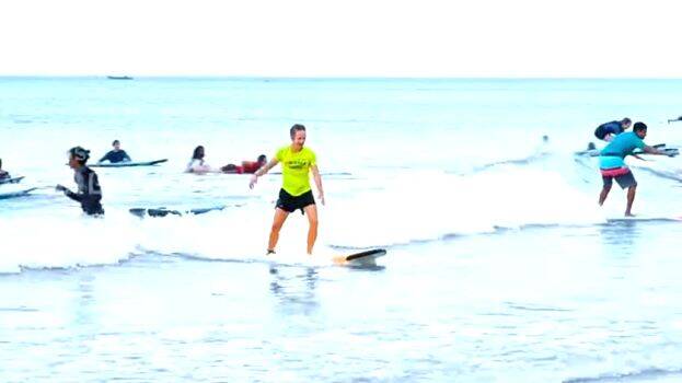 surfing