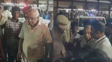 minister-k.-krishnankuttys-guard-pushed-a-middle-aged-man