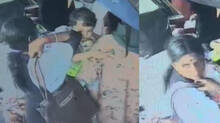 woman-stole-the-childs-necklace-caught-on-cctv