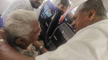 cm-pinarayi-vijayan-met-actoe-jagathy-sreekumar-in-flight-to-ernakulam
