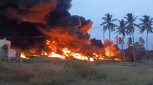 massive-fire-erupts-in-goods-train-carrying-diesel-in-tamilnadu-no-casualities-reported