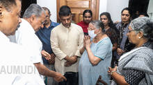 cm-pinarayi-vijayan-reached-vs-achuthandan-house-to-pay-last-tribute