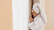 towel