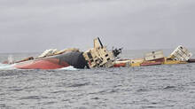 no-chemicals-in-sea-after-ship-wreck