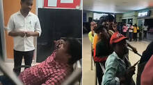 railway-clerk-chats-on-call-ignores-queue-suspended