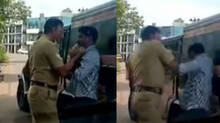 police-officer-suspended-for-beating-driver-while-checking-at-malappuram