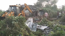 chhattisgarh-family-socially-boycotted--house-demolished-allegedly-due-to-not-voting-for-sarpanch
