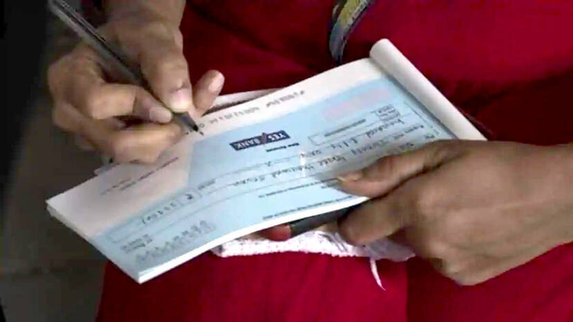 cheque