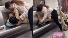 viral-video-of-two-woman-fighting-inside-delhi-metro-going-viral