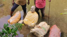 sree-narayana-guru-statue-found