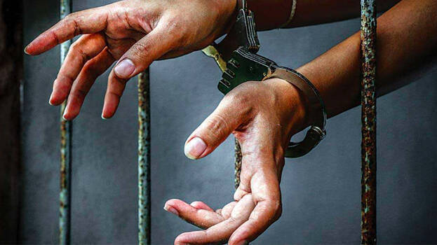 arrested