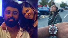 kalyani-priyadarshan-gifts-nimish-ravi-a-luxury-watch