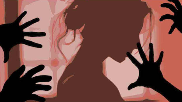 gang-raped