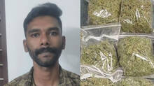 jawan-arrested-for-selling-ganja-at-alappuzha