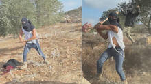 masked-israeli-settlers-attack-palestinian-farmers-in-west-bank