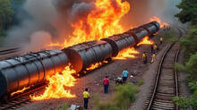 the-first-accident-involving-a-petrol-wagon-in-kerala-took-place-in-changanassery