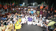 bjp-strike-against-sabarimala-gold-case