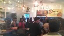 kerala-restaurant-closed-bajrang-dal-beef-serving-in hyderabad