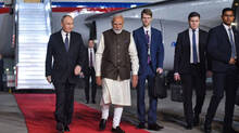 vladimir-putin-reaches-india-and-pm-modi-welcomes-him-at-the-airport