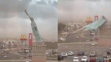 strong-storm--40-meter-tall-statue-of-liberty-collapses-in-brazil