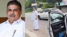 minister-saji-cherians-vehicle-met-with-an-accident