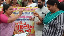 blood-pledge-for-vellapally-natesan-by-sndp-women-members