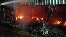fire-breaks-out-at-bike-workshop-in-malappuram-26-bikes-destroyed
