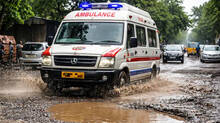 ambulance-falls-into-pathole-on-the-road-women-declared-brain-dead-comes-back-to-life