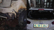 attack-on-house-car-set-on-fire-kannur