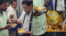 passenger-shows-insect-in-egg-biryani-served-on-train