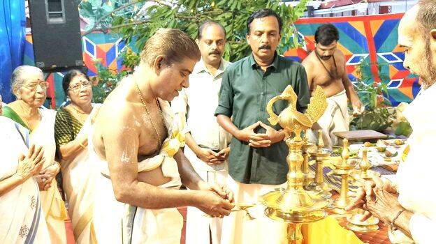 ചില്ലിക്കൂടം ശ്രീഭദ്രകാളി ക്ഷേത്രത്തിൽ ഭാഗവത സപ്താഹയജ്ഞം ആരംഭം