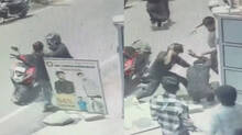 man-tries-to-kill-wifes-on-bengaluru-road-viral-video