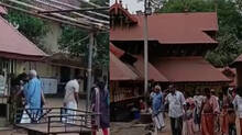 cpm-leader-p-jayarajan-visits-kodungallur-temple