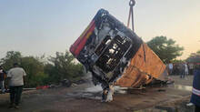 surat-road-accident-maharashtra-buses-collision