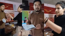 i-am-a-woman-i-will-frame-you-in-a-false-case-post-office-employee--threatens-young-man-viral-video